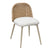 Alexa Cream Performance Fabric Outdoor Dining Chair Model: TOV-O68959