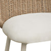 Alexa Cream Performance Fabric Outdoor Dining Chair Model: TOV-O68959