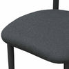 Annika Black Textured Outdoor Dining Side Chair Model: TOV-O69109