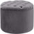 Queen Grey Velvet Storage Ottoman Model: TOV-OC145