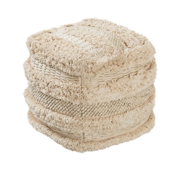 Yorba Cotton Pouf Model: TOV-OC18252
