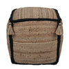 Briana Braided Pouf Model: TOV-OC18536