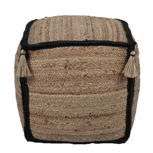 Briana Braided Pouf Model: TOV-OC18536