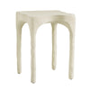 Skully Cream Textured Side Table Model: TOV-OC18622