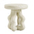 Maddie Cream Textured Side Table Model: TOV-OC18623