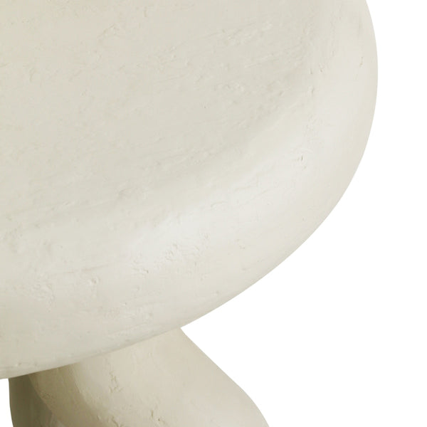 Maddie Cream Textured Side Table Model: TOV-OC18623