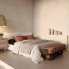 Rizi Textured Wool Upholstered Bench Model: TOV-OC18721