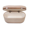 Olivier Ivory Boucle Oval Storage Ottoman Model: TOV-OC18723