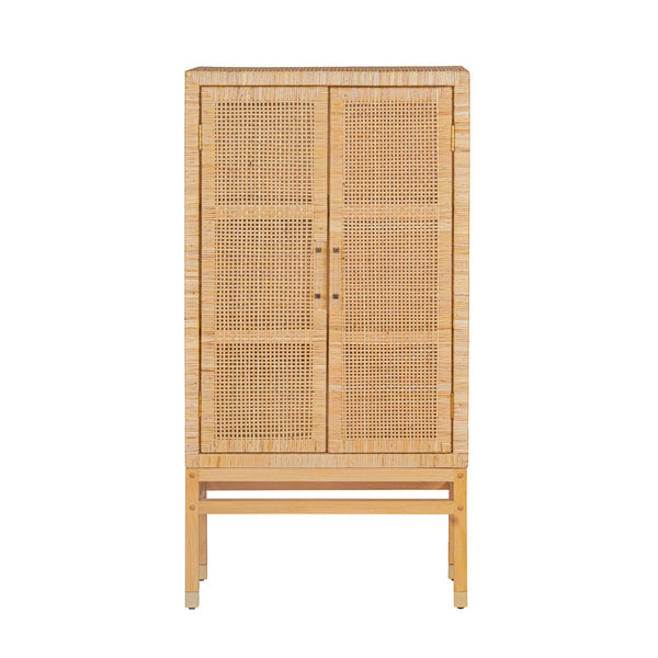 Amara Natural Woven Rattan Cabinet Model: TOV-OC21016
