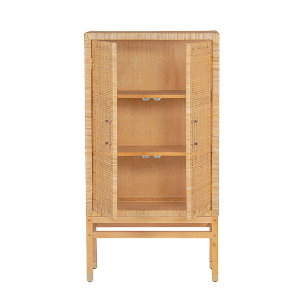 Amara Natural Woven Rattan Cabinet Model: TOV-OC21016