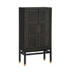 Amara Charcoal Woven Rattan Cabinet Model: TOV-OC21017