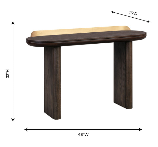 Braden Brown Desk/Console Table Model: TOV-OC44055