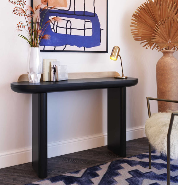 Braden Black Desk/Console Table Model: TOV-OC44056