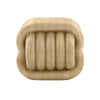 Love Knot Faux Travertine Indoor / Outdoor Accent Stool Model: TOV-OC54334