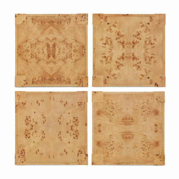 Brandyss Honey Burl End Table Model: TOV-OC54388