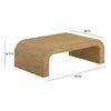 Hump Natural Coffee Table Model: TOV-OC54396