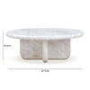Juju Marble Indoor/Outdoor 32" Short Coffee Table Model: TOV-OC54401