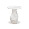 Esme Faux Marble Indoor / Outdoor Round Side Table Model: TOV-OC54415