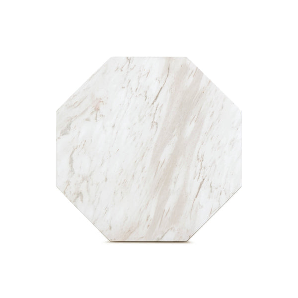 Esme Faux Marble Indoor / Outdoor Round Side Table Model: TOV-OC54415