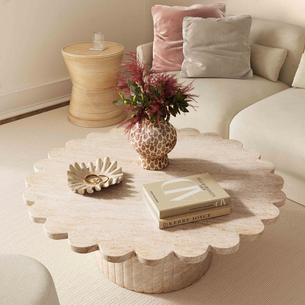 Henri Natural Rattan Side Table Model: TOV-OC54430