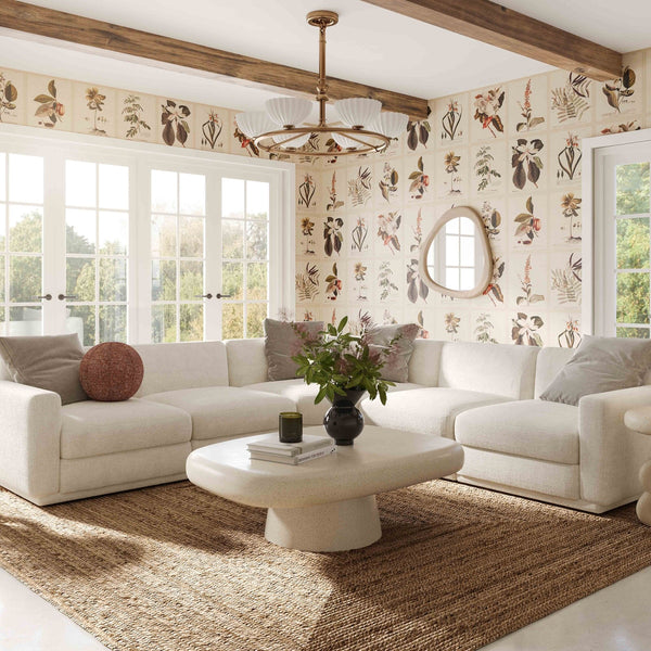 Darial Sandstone Indoor/Outdoor Coffee Table Model: TOV-OC54468