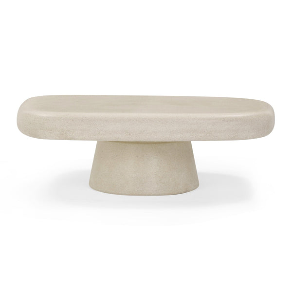 Darial Sandstone Indoor/Outdoor Coffee Table Model: TOV-OC54468