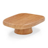 Darial Wood Grain Pattern Indoor/Outdoor Coffee Table Model: TOV-OC54469