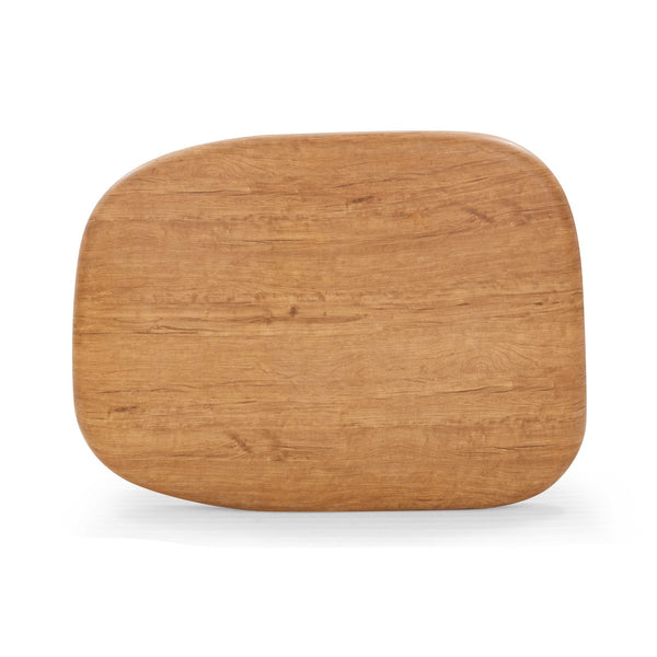 Darial Wood Grain Pattern Indoor/Outdoor Coffee Table Model: TOV-OC54469