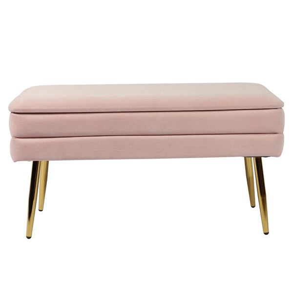Ziva Blush Storage Bench Model: TOV-OC6465