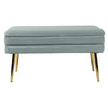 Ziva Sea Blue Storage Bench Model: TOV-OC6466