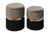 Gigi Grey Storage Ottomans - Set of 2 Model: TOV-OC6472