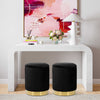 Zoe Black Velvet Storage Ottoman Model: TOV-OC68155