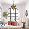 Morgan Mauve Pleated Ottoman Model: TOV-OC68215