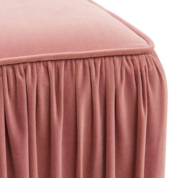 Morgan Mauve Pleated Ottoman Model: TOV-OC68215