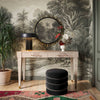 Lakka Black Velvet Ottoman Model: TOV-OC68566