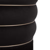 Lakka Black Velvet Ottoman Model: TOV-OC68566