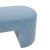 Elena Blue Velvet Bench Model: TOV-OC68639