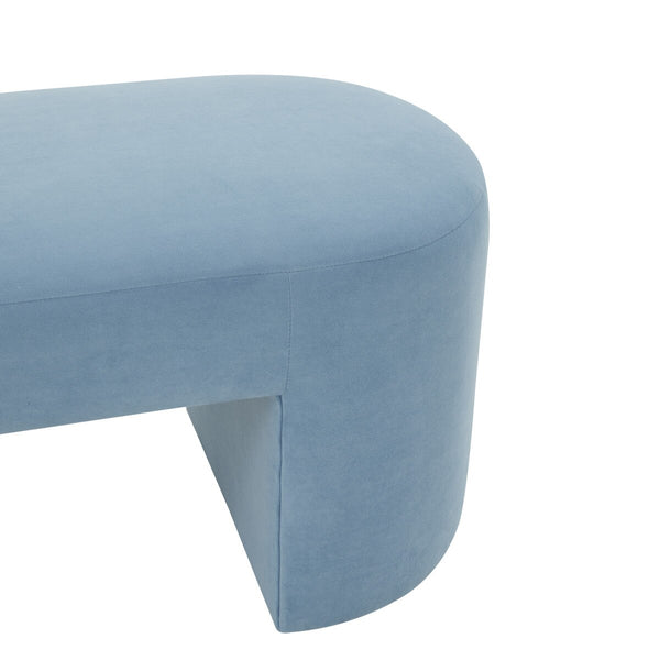 Elena Blue Velvet Bench Model: TOV-OC68639