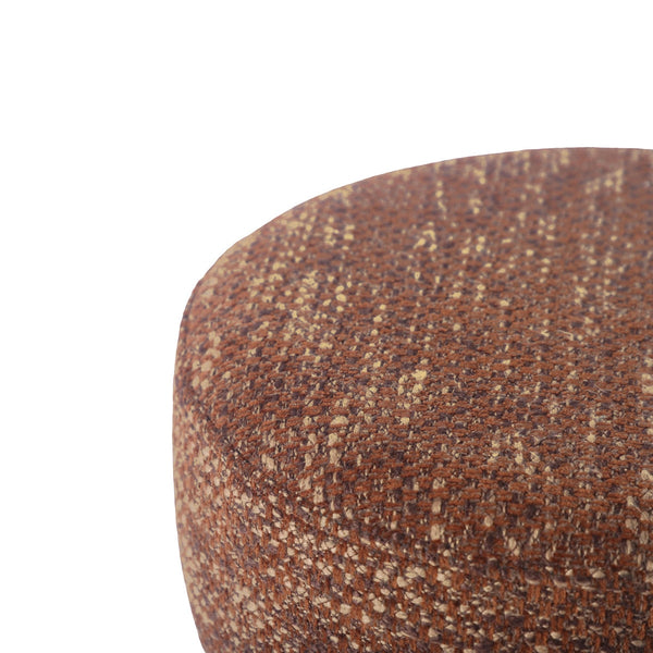 Claire Sedona Brown Nubby Stool Model: TOV-OC68653