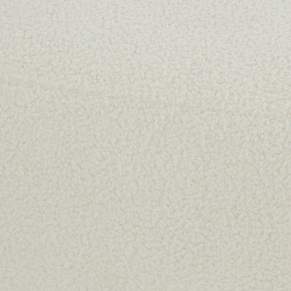 Calliope Cream Vegan Shearling Modular Ottoman Model: TOV-OC68921