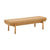 Julianna Sunflower Yellow Heavy Linen Bench Model: TOV-OC68937