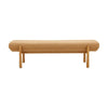 Julianna Sunflower Yellow Heavy Linen Bench Model: TOV-OC68937