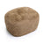 Britt Dark Taupe Vegan Shearling Ottoman Model: TOV-OC69027