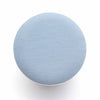 Dex Faded Blue Upcycled Fabric Ottoman Model: TOV-OC69194