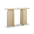 Clementine Faux Travertine Console Table Model: TOV-OC69198