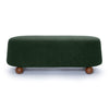 Jaine Forest Green Boucle Large Ottoman Model: TOV-OC69227
