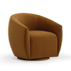 Jordan Cognac Velvet Swivel Chair Model: TOV-S54370