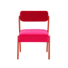 Jolene Hot Pink Velvet Accent Chair Model: TOV-S68450