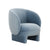 Kiki Blue Stone Velvet Accent Chair Model: TOV-S68549