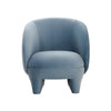 Kiki Blue Stone Velvet Accent Chair Model: TOV-S68549